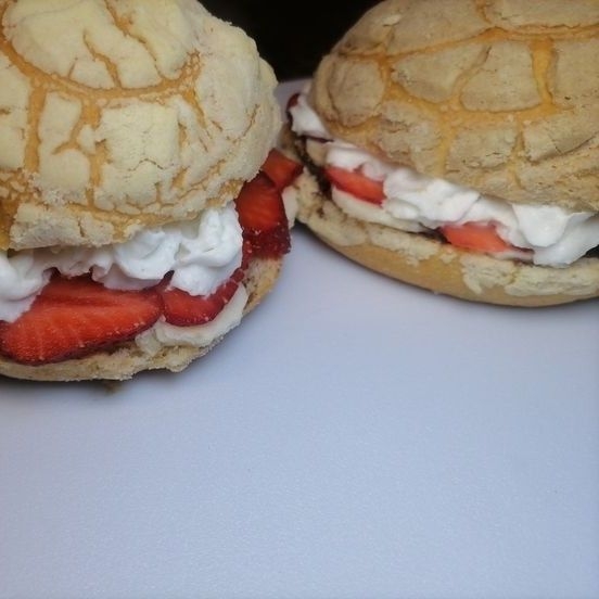 2 Conchas con Fruta