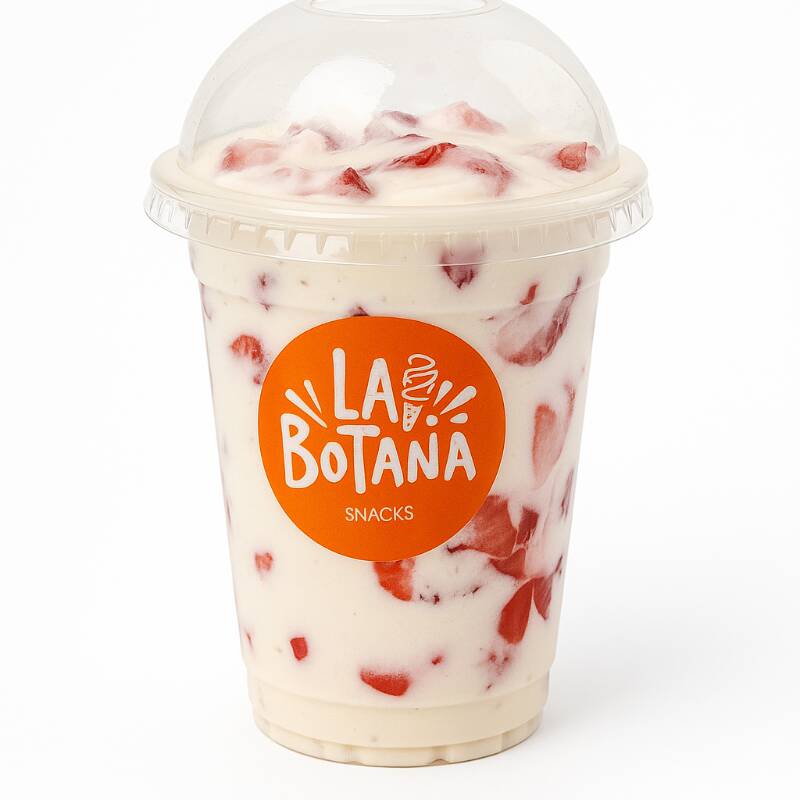 FRESAS CON CREMA MEDIANAS