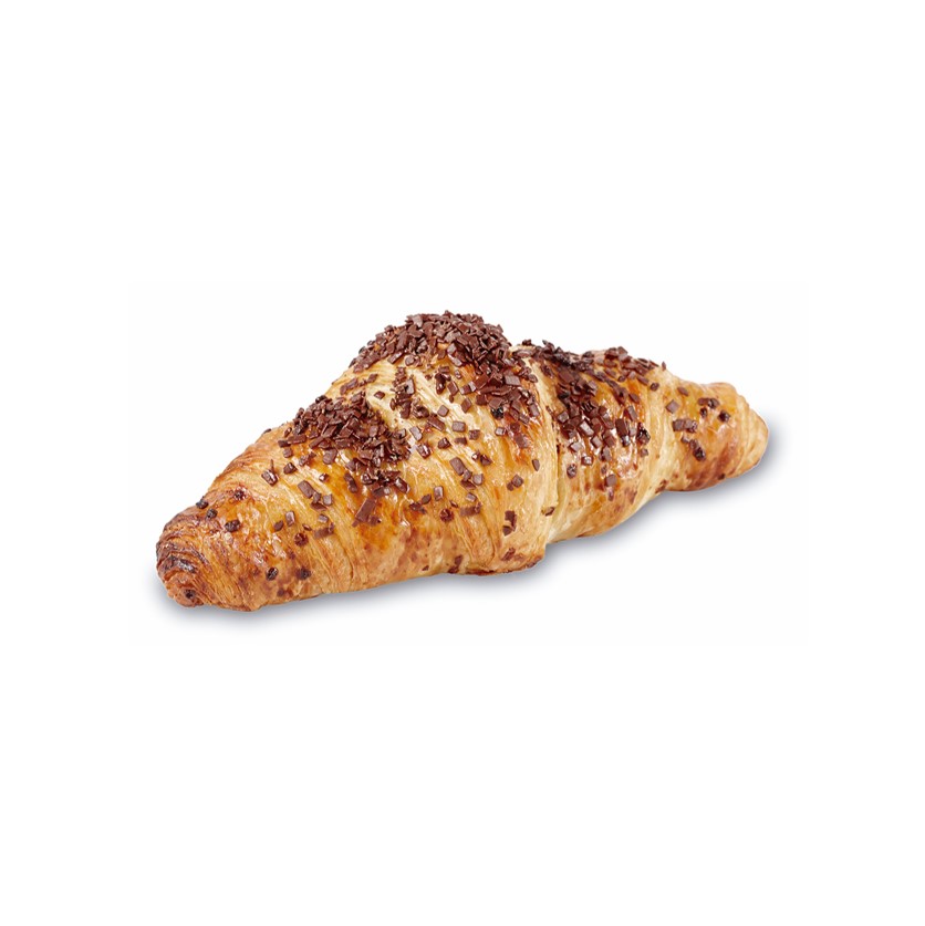 Croissant relleno de chocolate