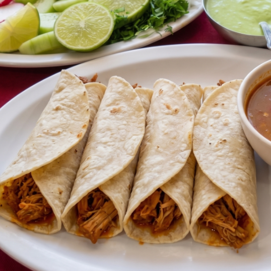 Orden de Tacos de Pibil 4 Secos