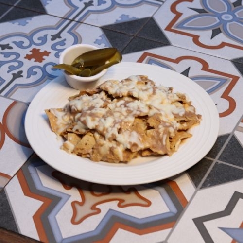 NACHOS CON QUESO