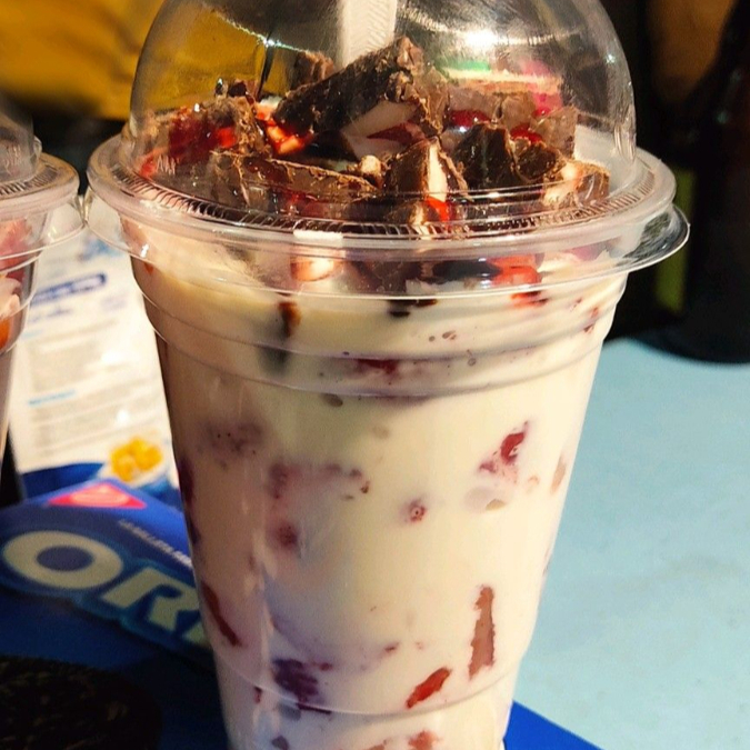 FRESAS CON CREMA GANSITO