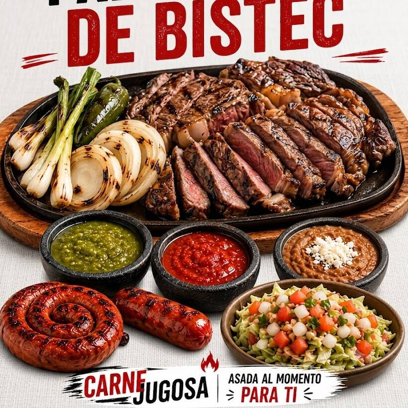 Parrillada 500gr de Bistec