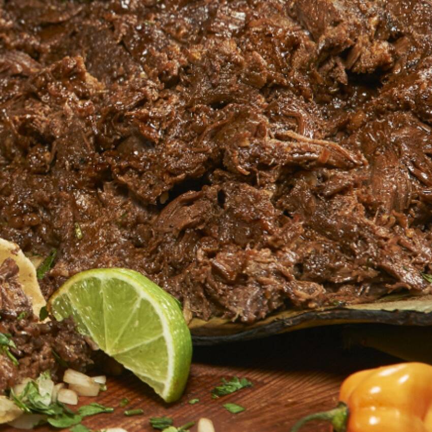 250 Gramos de Barbacoa Pura Carnita.