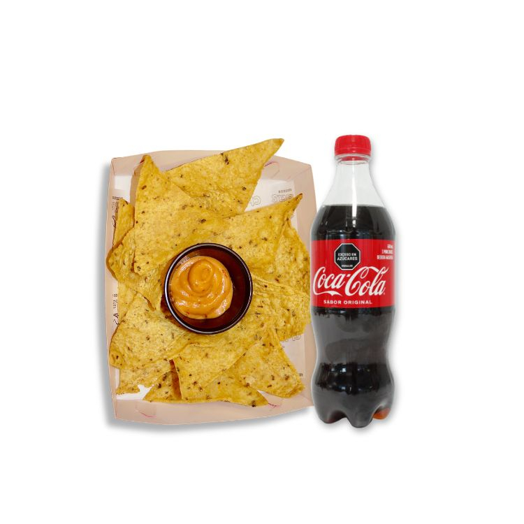 Combo Gaseosa más Nachos por 16 unds