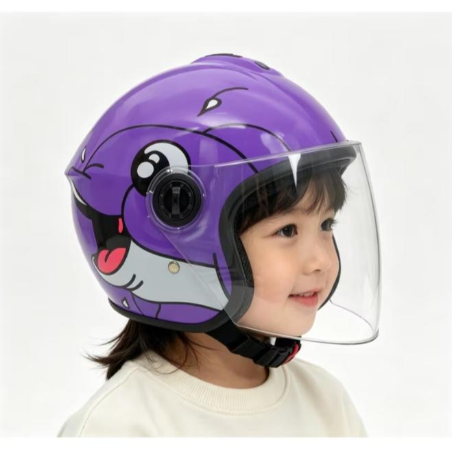 Casco de Moto para Niños 3 a 12 Años