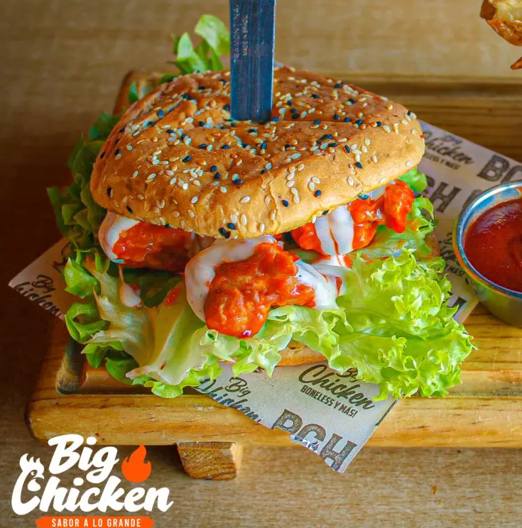 BURGUER BUFALO BONELESS