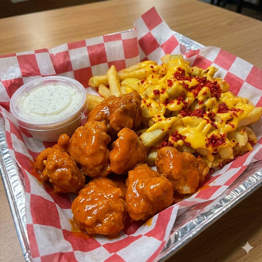 Boneless Jr. ➕Queso🧀🐥🍟🍗