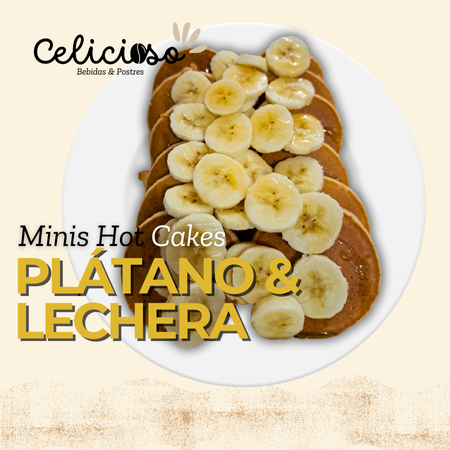 Hot Cakes Minis Plátano & Lechera12 pzas