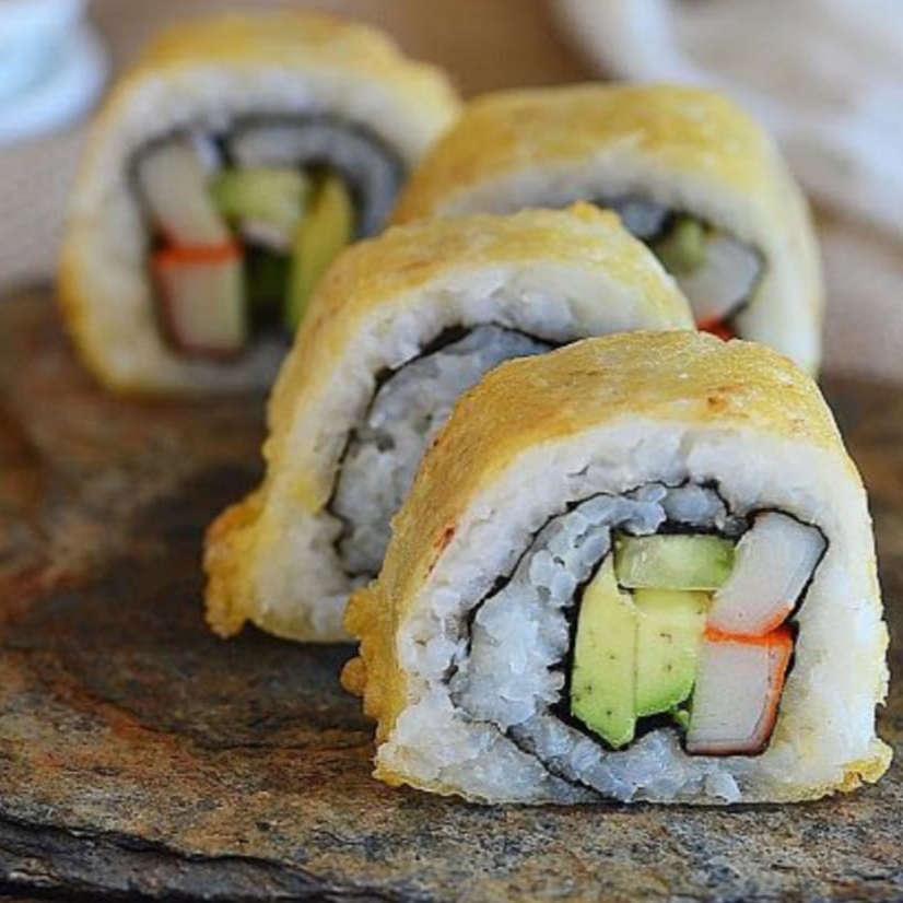 California Tempura Roll 20 Bocados más Bebida