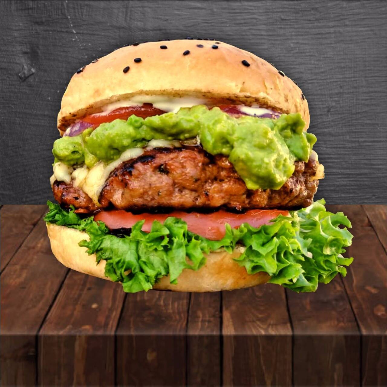 Hamburguesa de Guacamole
