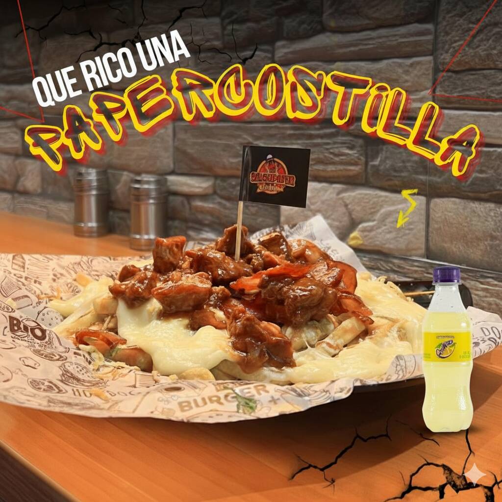 Salchipaper Papercostilla Personal en Combo