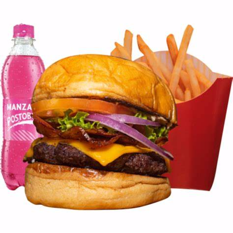 Combo Burguer Grosera (Papas y Gaseosa)