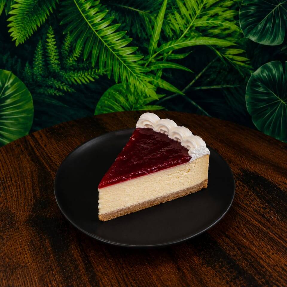 Rebanada Cheesecake de Frambuesa