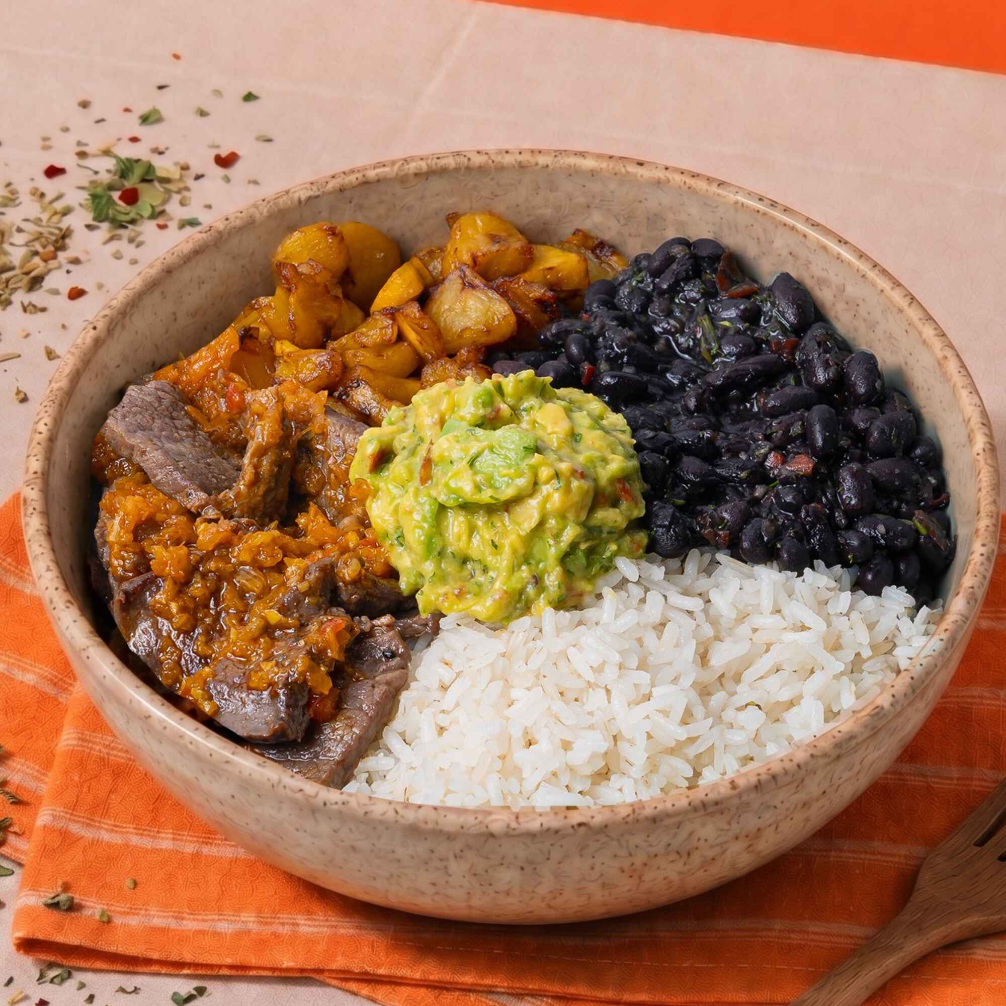 Menú Típico Criollo Bowl