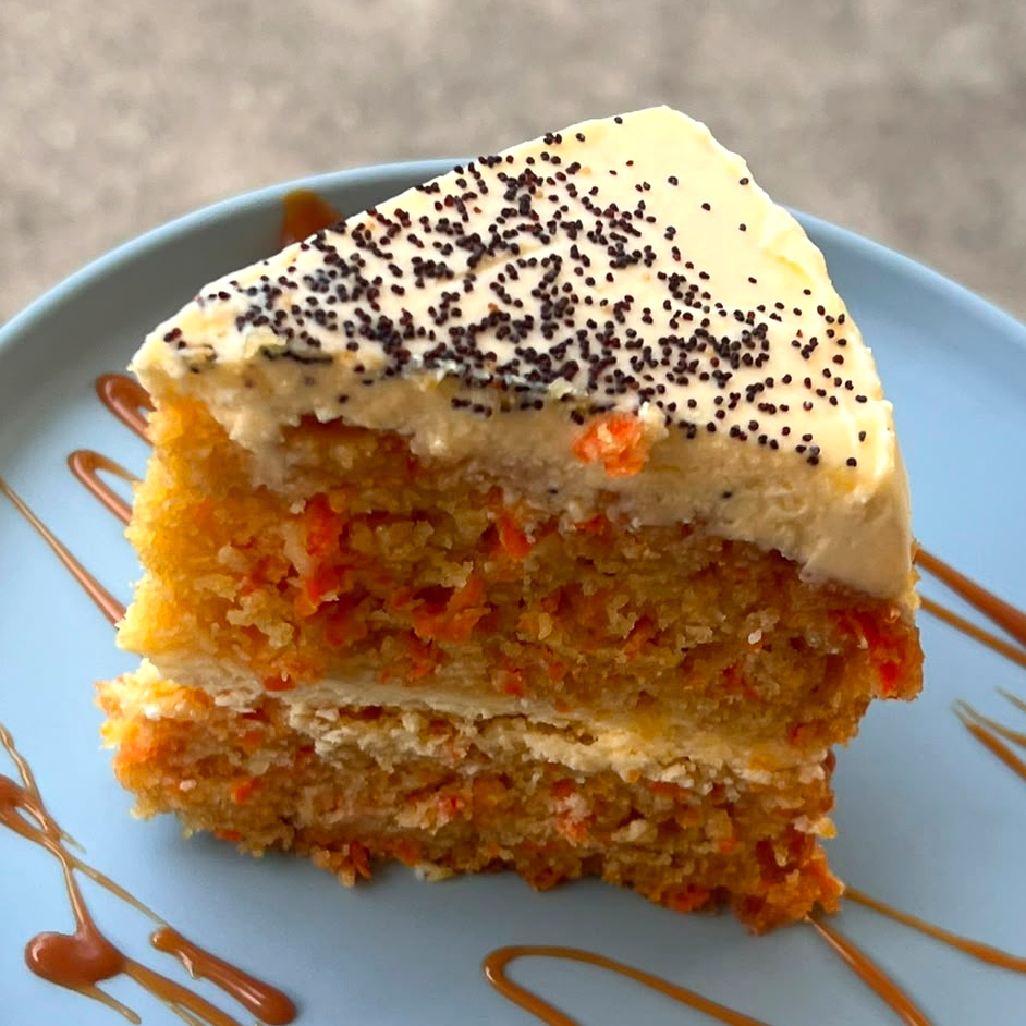 Torta Naranja y Zanahoria