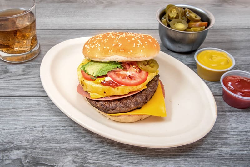 Hamburguesa Hawaiana 1