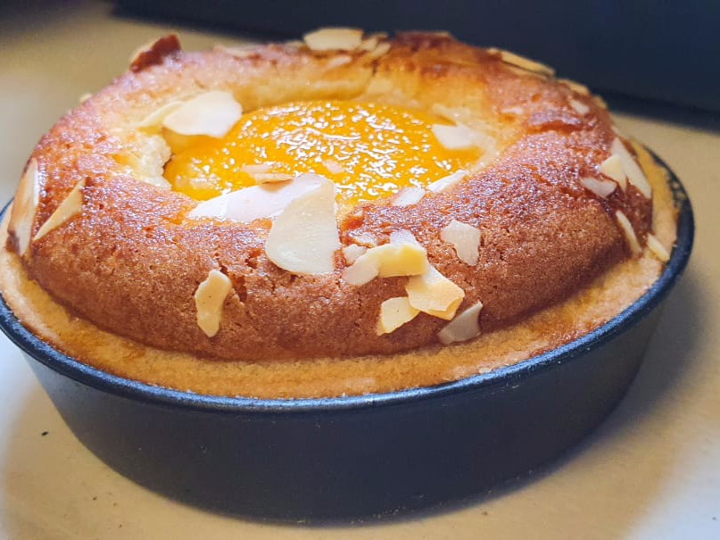 Tartaleta de Pera con Almedra