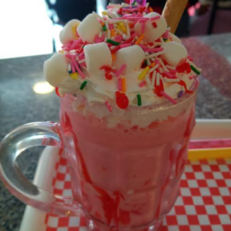 Malteada de Frutos Rojos