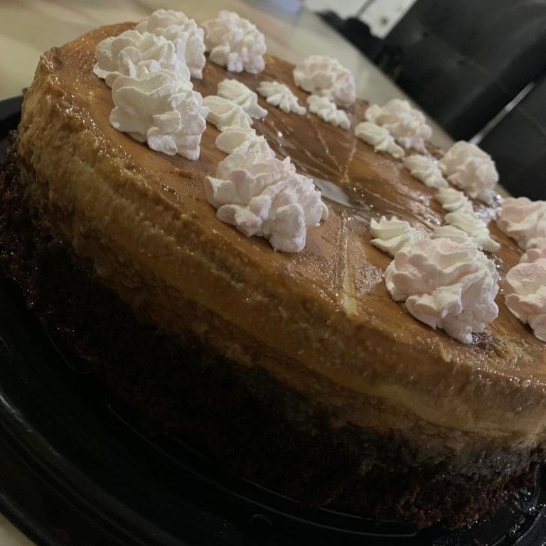 Rebanada chocoflan