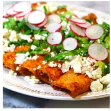 Enchiladas Rojas