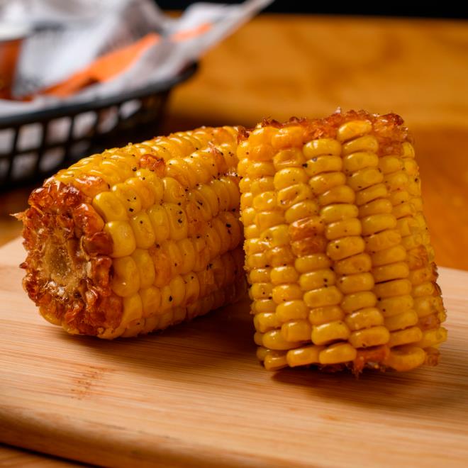 Elote amarillo frito