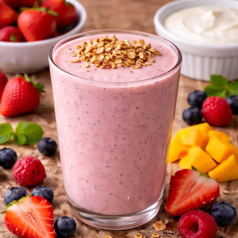 Smoothie de Yogurt con Fruta