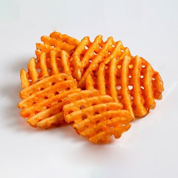 Orden de papas crisscut.