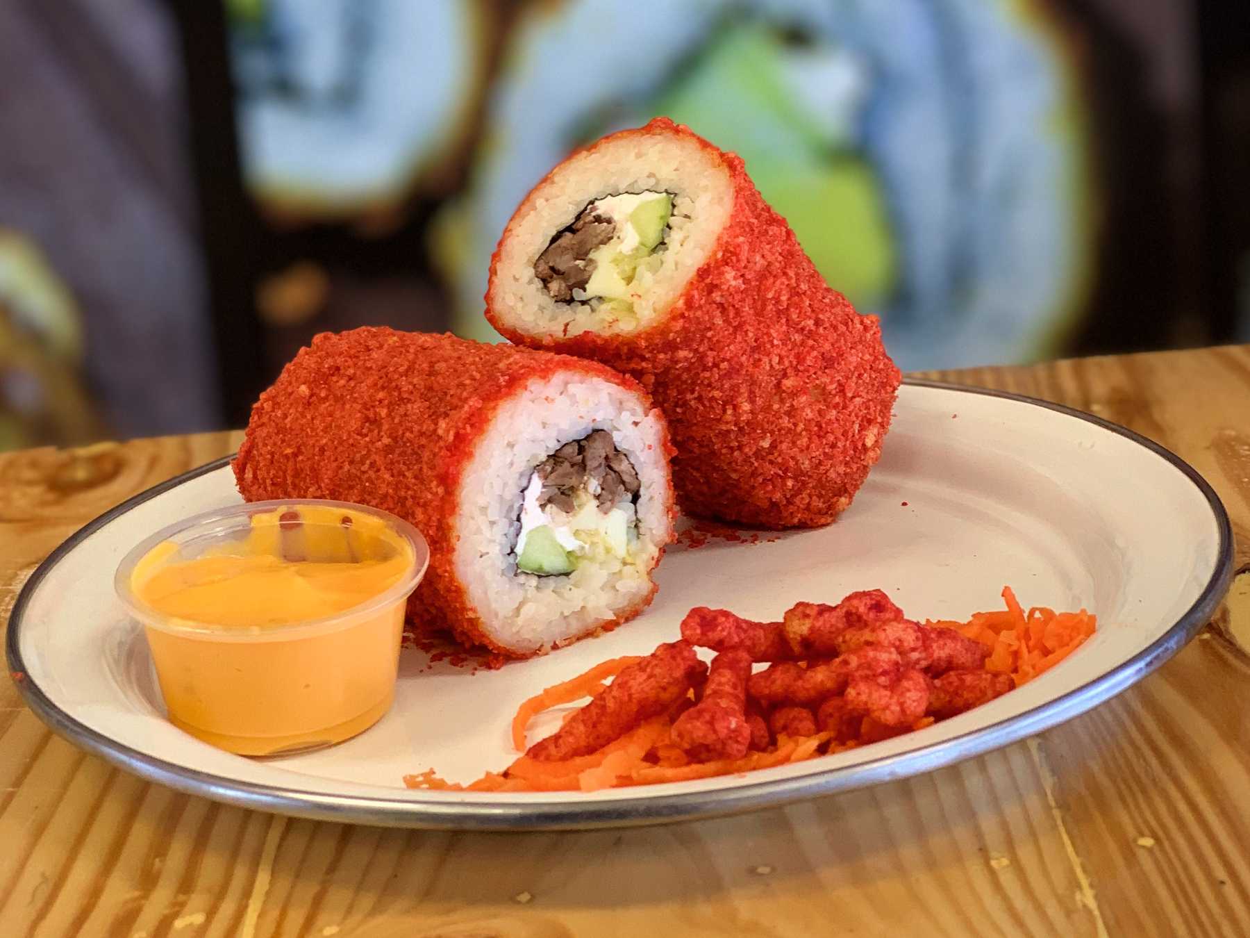 Sushi Burro Flamin Hot