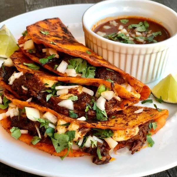 3 Tacos de Birria + Consome