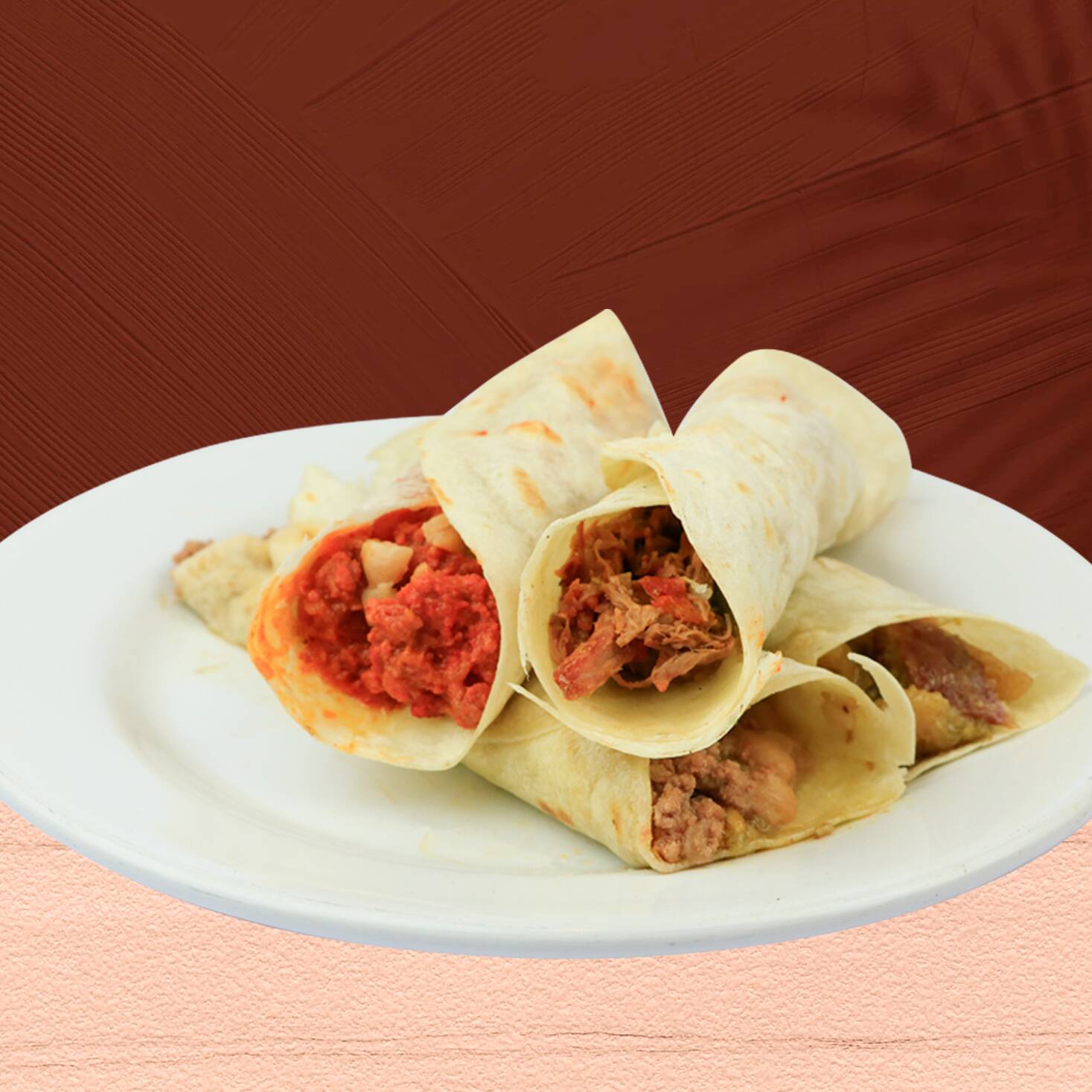 Burritos con Guisado C