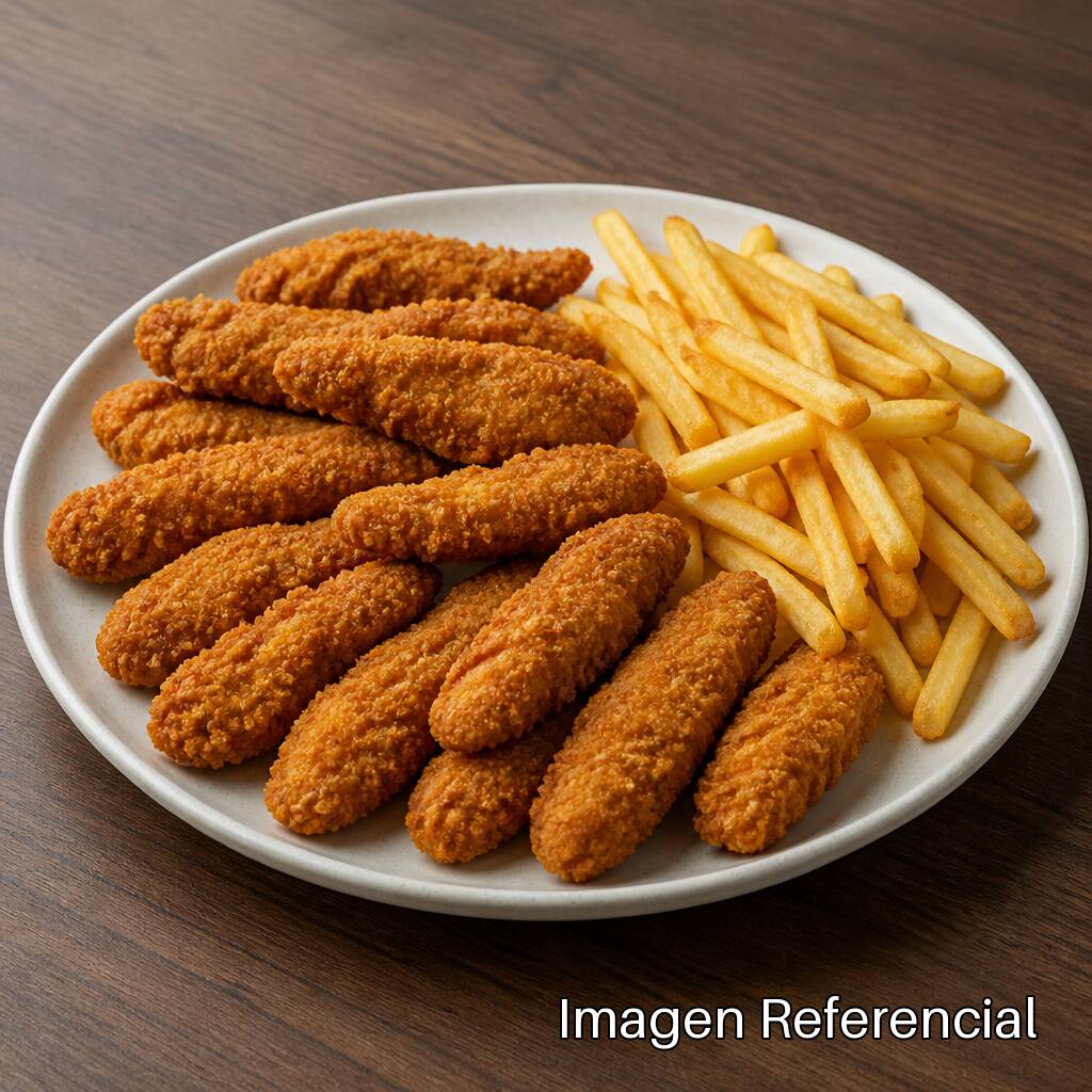 Mega Combo Tiras Familiar (20 Tiras + Papas Famili
