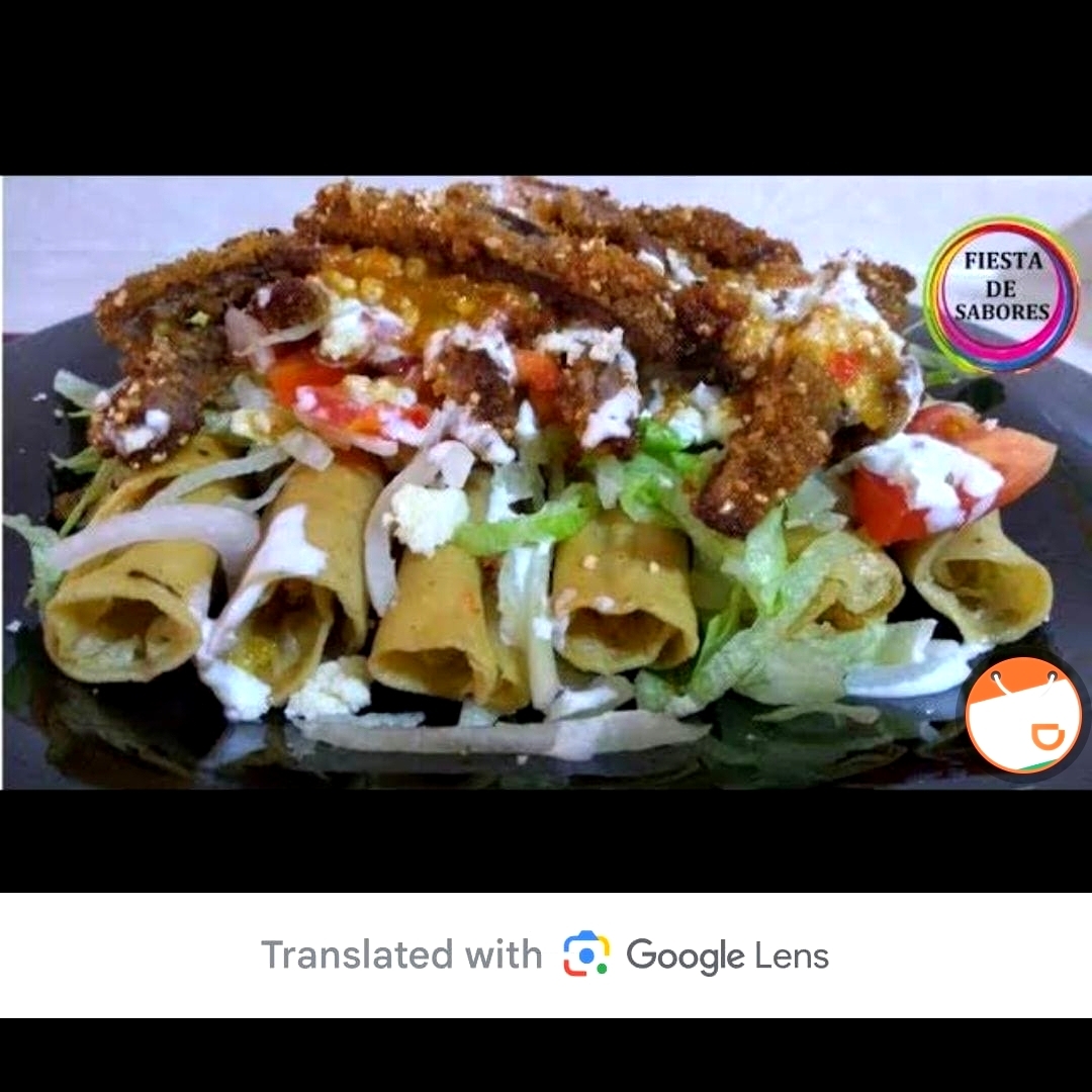Orden de Flautas con Milanesa