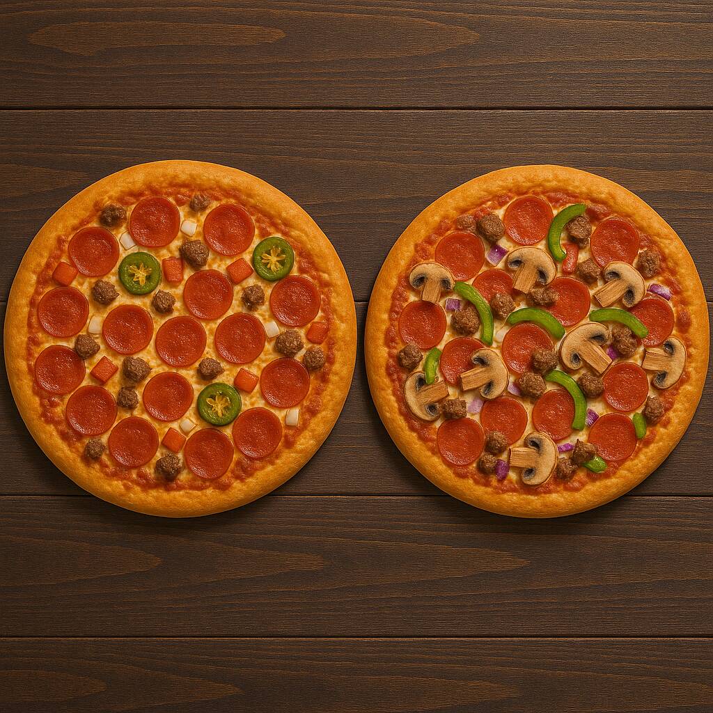2 Pizzas Medianas