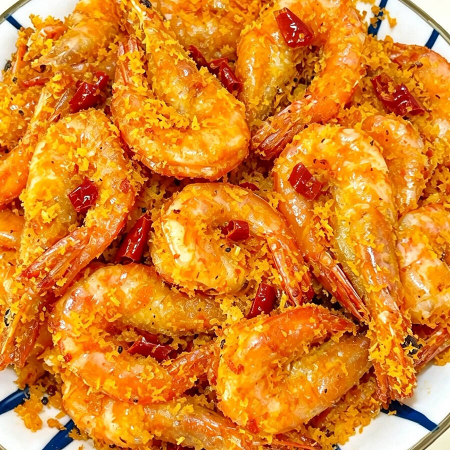 Camarones Crujientes y Picantes
