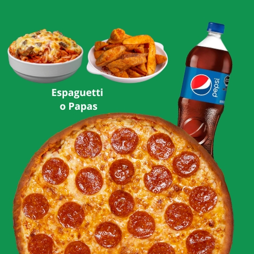 Paquete Familiar -8 Reb + 1 Complemento + Refresco