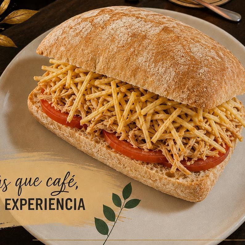 Pan con Pollo