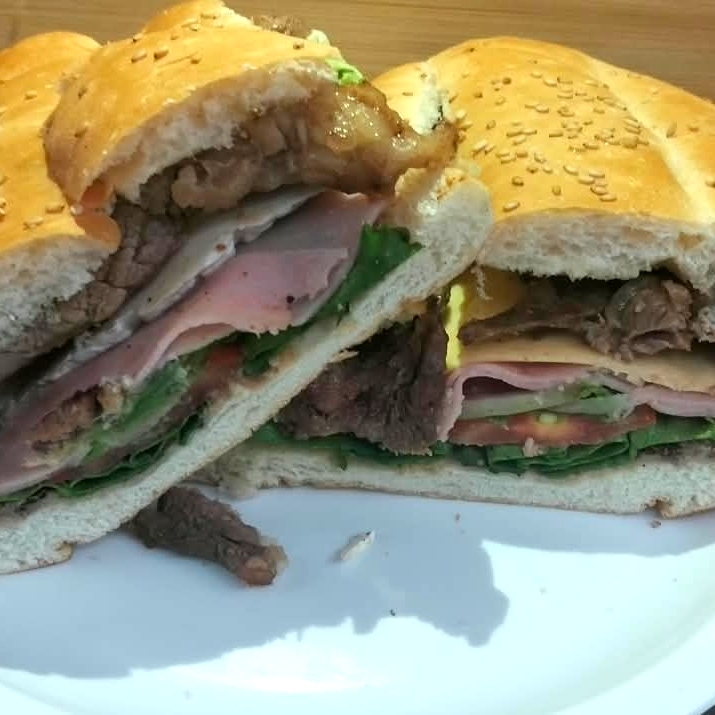 Torta de Arrachera