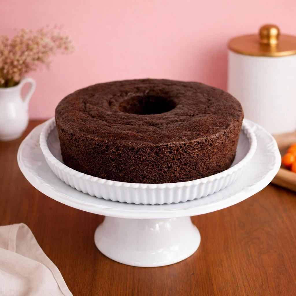 Bolo tamanho 19cm rende de 8 a 10 fatias não contém aditivos químicos e conservantes.
Nessa opção temos um bolo tradicional de chocolate 50% cacau da nossa produção artesanal.