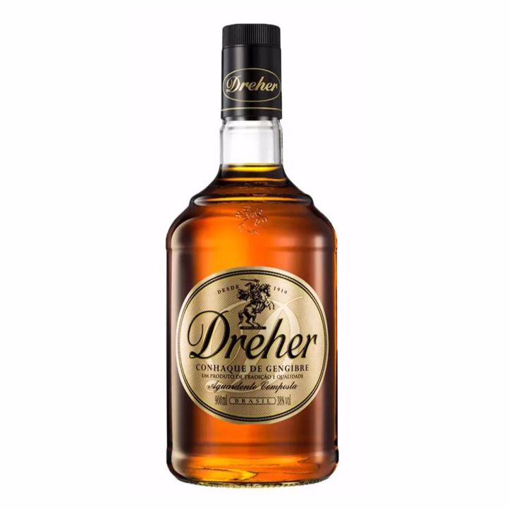 Garrafa de conhaque 900ml
