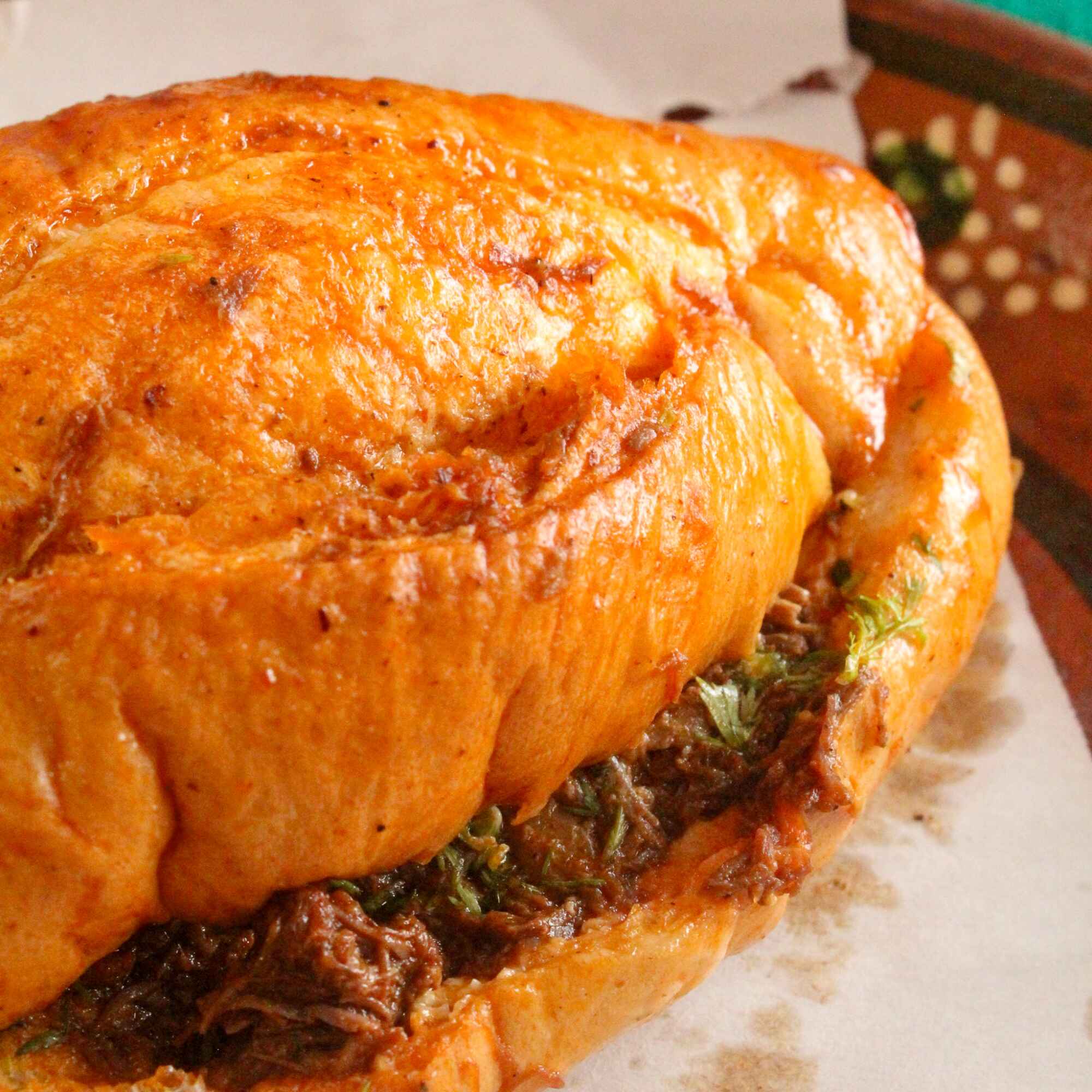 Torta de Birria