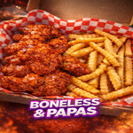 Boneless & papas
