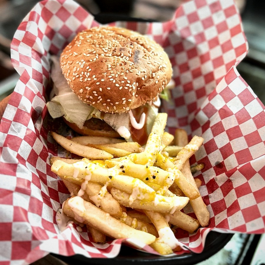 Hamburguesa con papas
