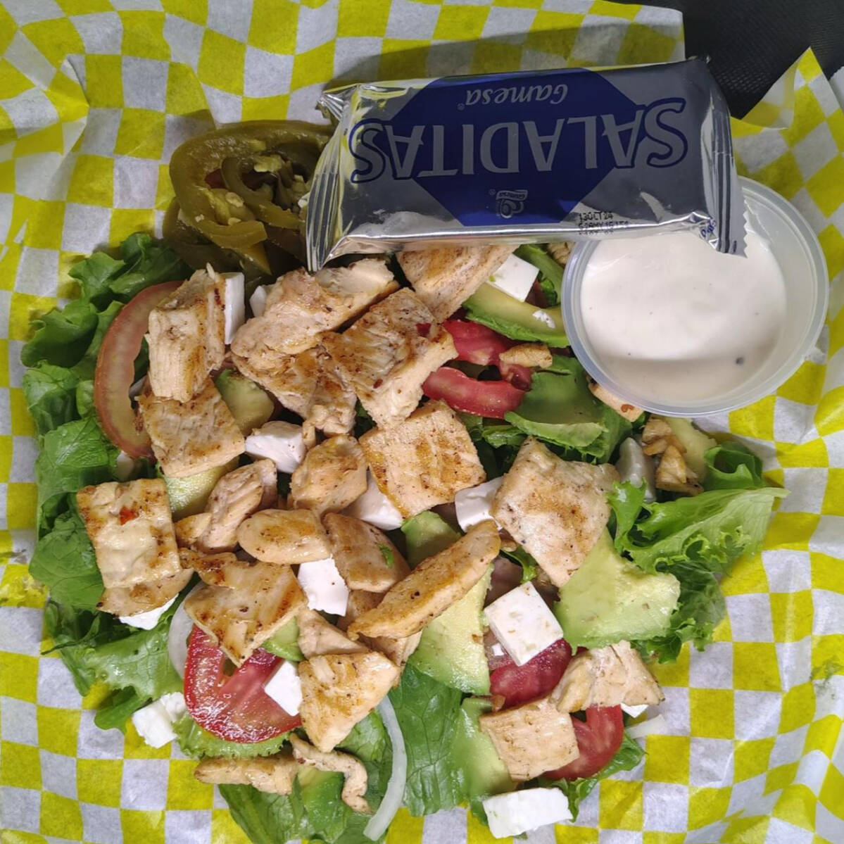 ENSALADA DE POLLO