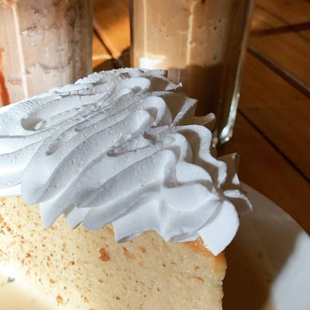 Rebanada de Pastel de Vainilla