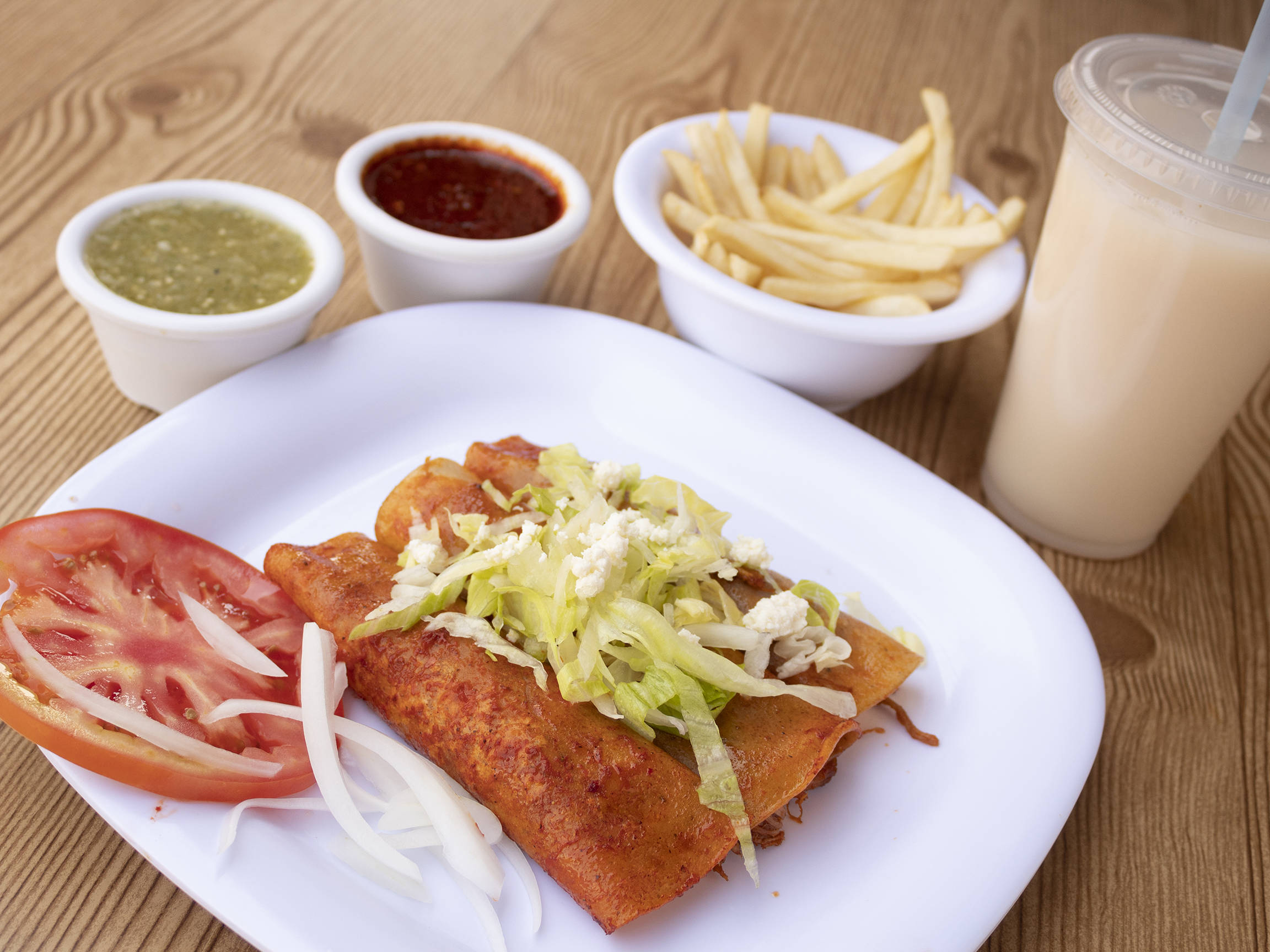 ENCHILADAS DE QUESO(3PIEZAS)