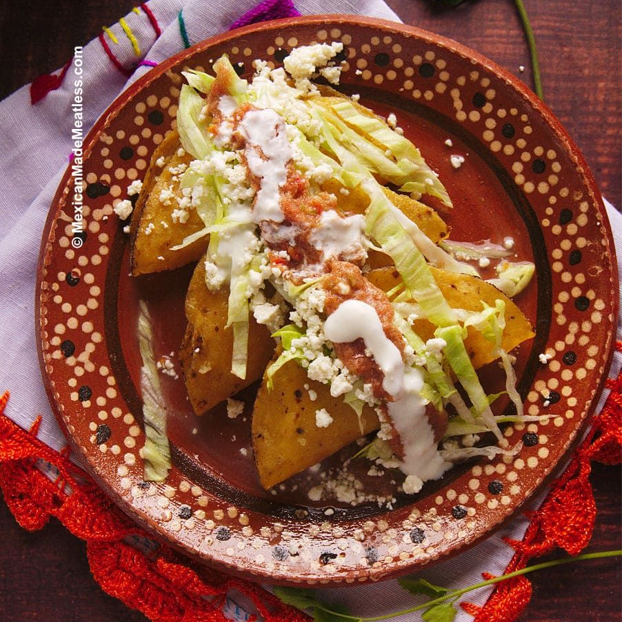 Tacos Dorados de Papa