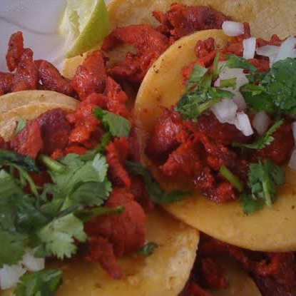 5 Tacos Trompo Maiz