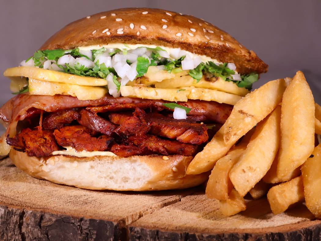 Hamburguesa al Pastor