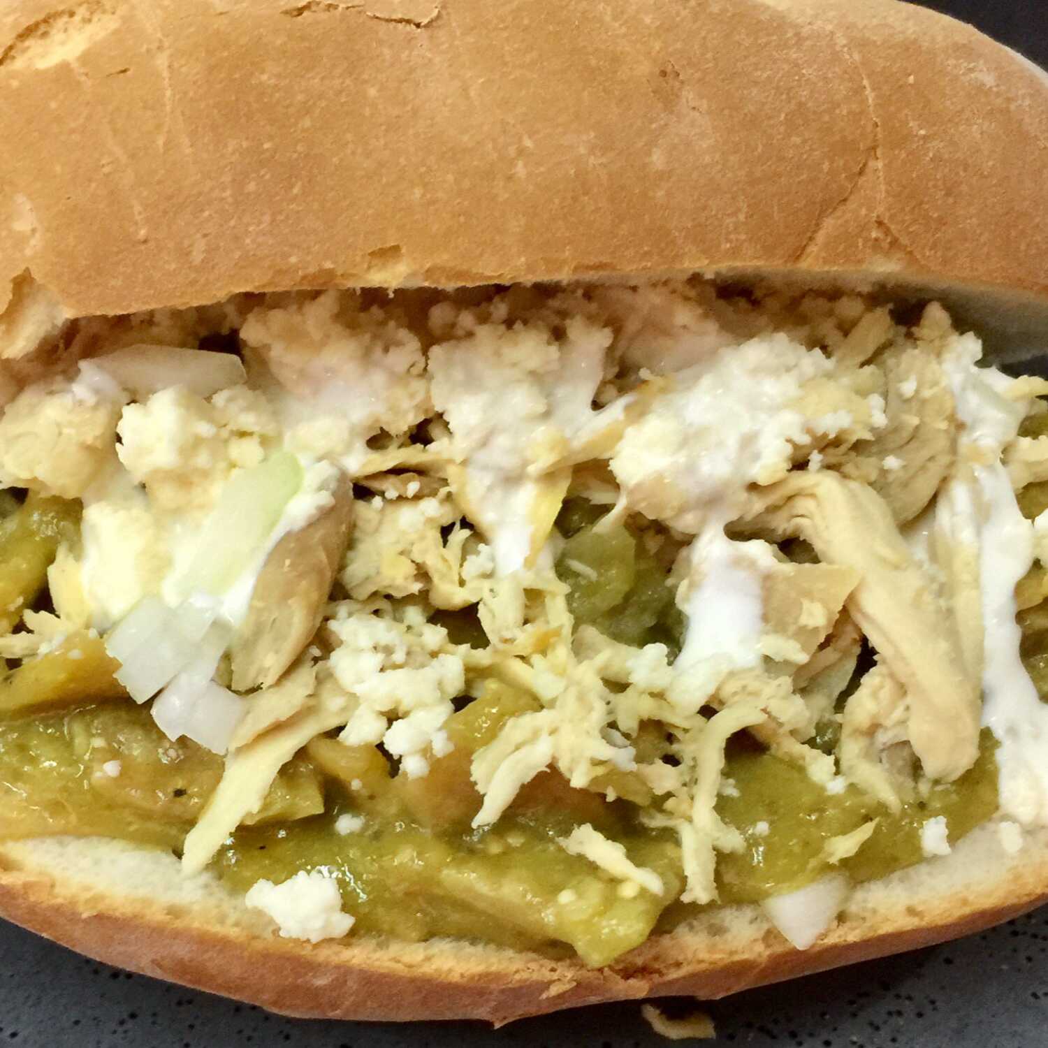 Torta de Chilaquiles